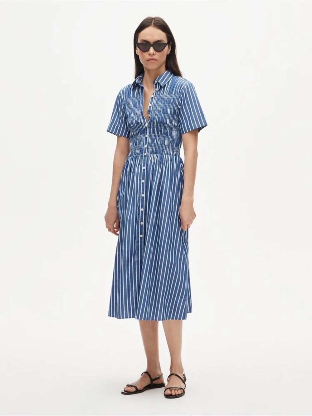 J crew midi dress